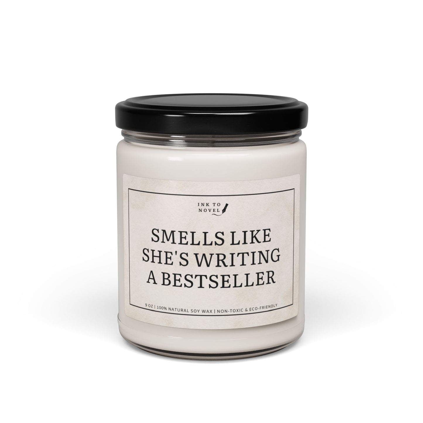 Smells Like She's Writing A Bestseller - Author Candle