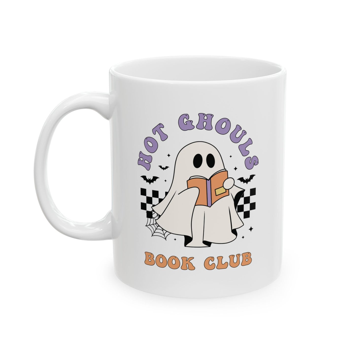 Hot Ghouls Book Club Bookish Mug