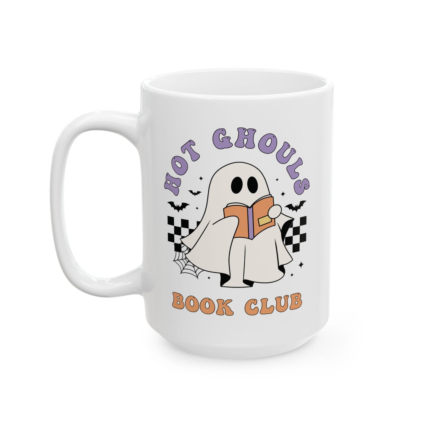 Hot Ghouls Book Club Bookish Mug