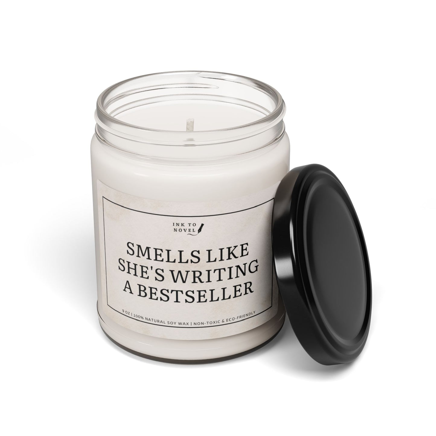 Smells Like She's Writing A Bestseller - Author Candle