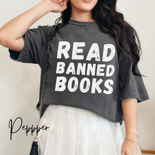 Read Banned Books Comfort Colors T-Shirt